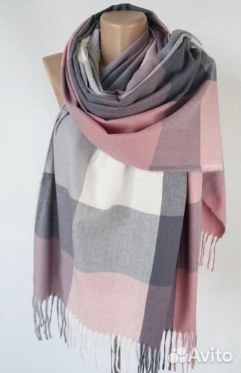 Шарф палантин из кашемира