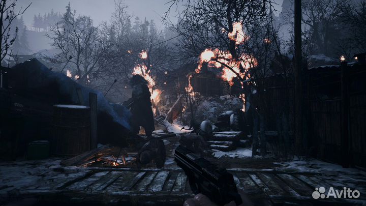 Диск Resident Evil Village Gold Edition PS4 Новый