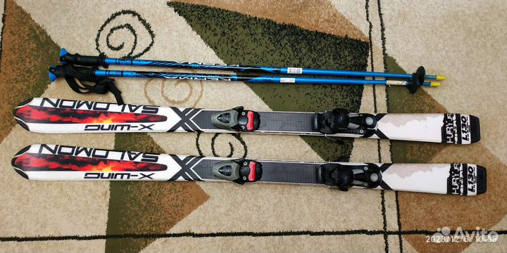 Горные лыжи детские 130 см