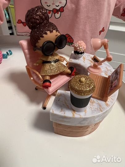 LOL Surprise Furniture Boss Queen, набор с мебелью