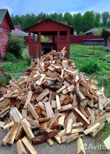 Дрова колотые Осиновые любого объема