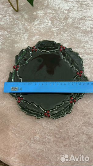 Тарелки,Тарелки новогодние, Керамика