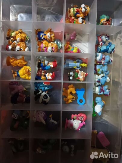 Игрушки из киндера 90х