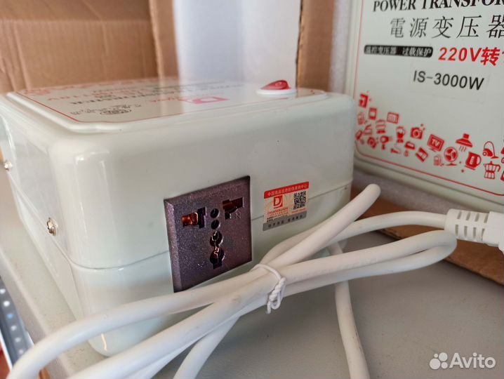 Трансформатор 220 на 100 вольт 3000W