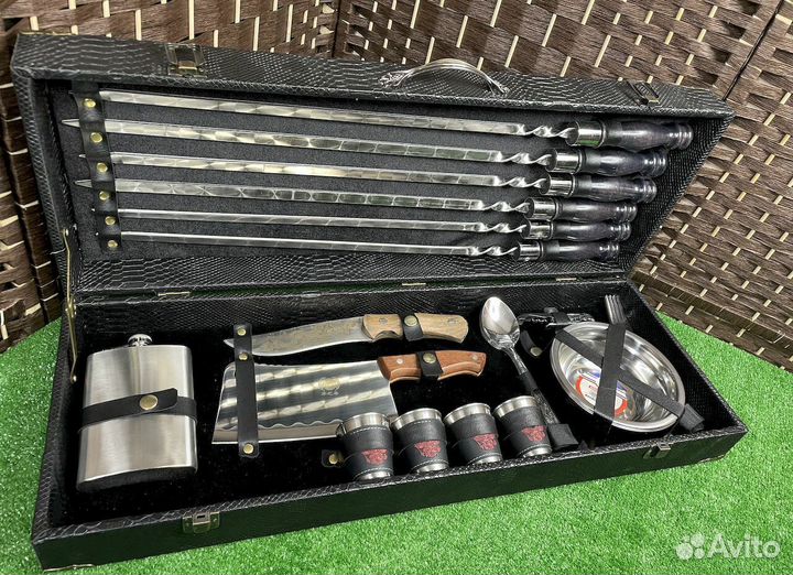 Шашлычный набор в кейсе