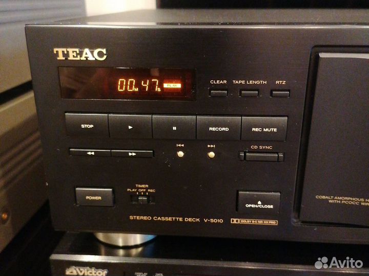 Кассетная дека teac v 5000, teac v5010, teac V3000