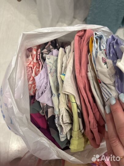 Детские вещи на девочку пакетом 86 92 98