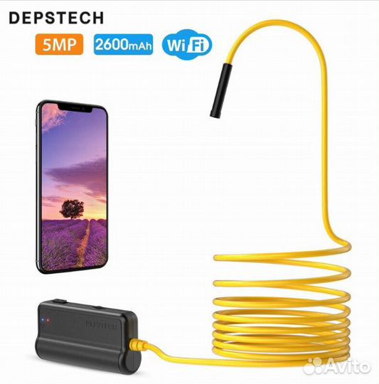 Беспроводной эндоскоп Wi-Fi