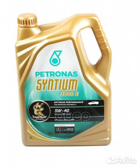 Petronas syntium 3000 E 5W40 SN/CF A3/B4 масло