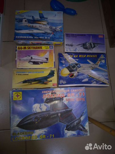 Сборные модели самолетов 1/72