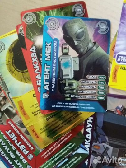 Карточки трансформеры