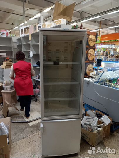 Холодильник бу со стеклянной дверью