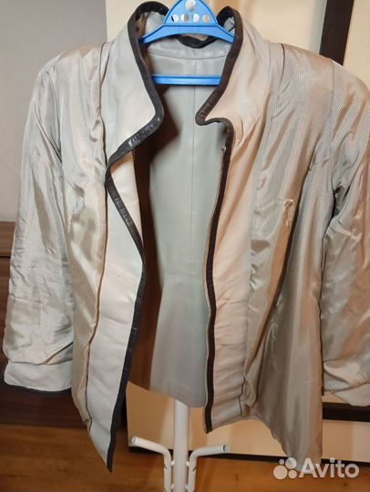 Куртка кожаная женская тото 50 размер