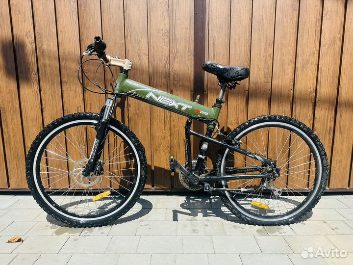 Велосипед алюминиевый складной