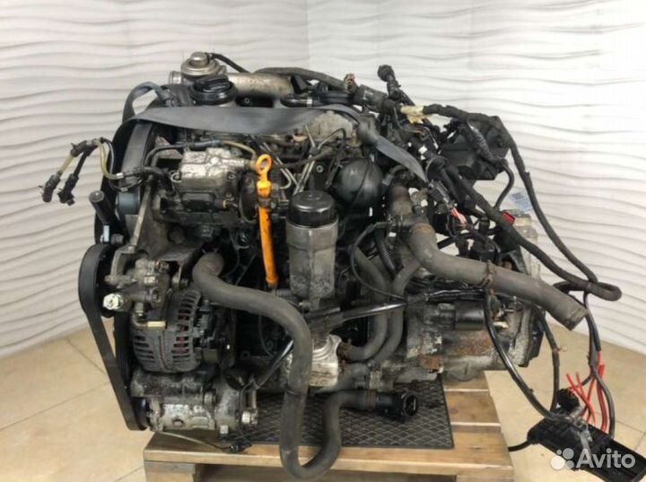 Двигатель Volkswagen Golf 4 1.9 TDI Дизель ALH