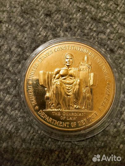 Памятная медаль США