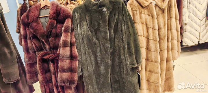 Новые шубы норка размеры 44-62