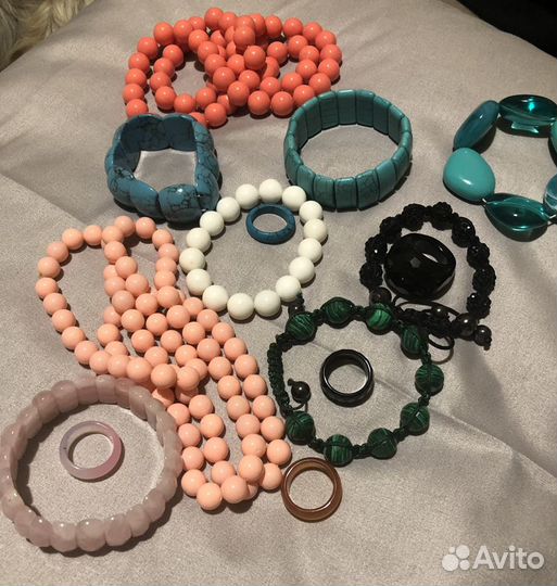 Украшения из натуральных камней