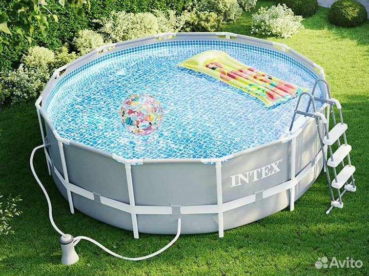 Каркасный бассейн большой 457 см