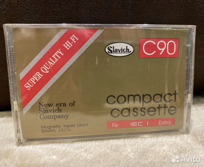 Компакт кассета Slavich C 90
