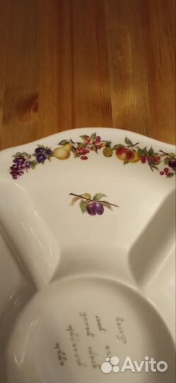 Блюдо менажница фарфор Япония 38см