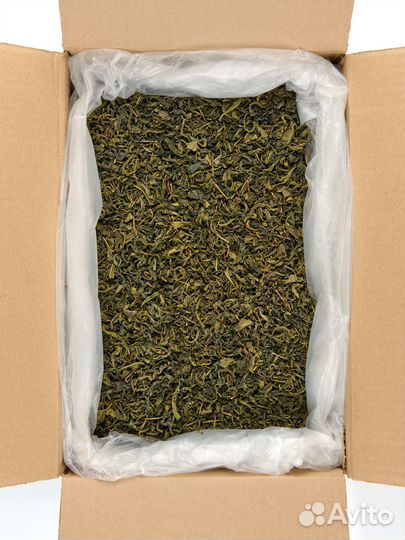 Чай зеленый крупнолистовой 1400 г. Рондапродукт