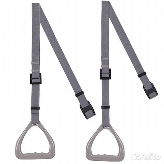 Кольца гимнастические пластиковые детские с