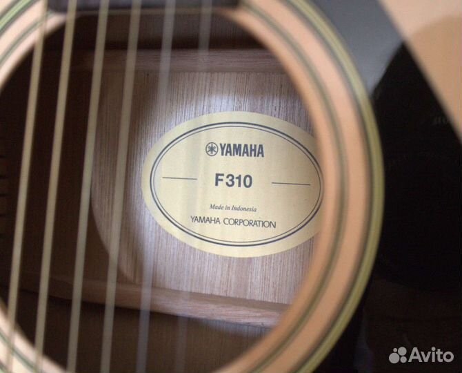 Акустическая гитара yamaha f310 бу
