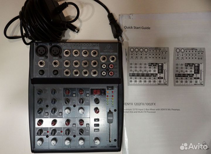Микшерный пульт Behringer xenyx 1002 FX