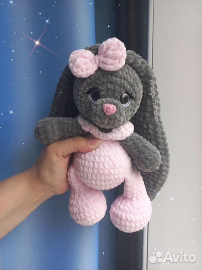 Зайка плюшевая игрушка