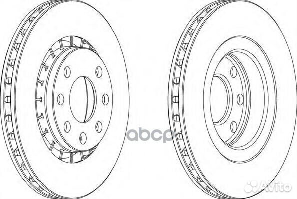 DDF206 Диск тормозной chevrolet lanos/daewoo NE