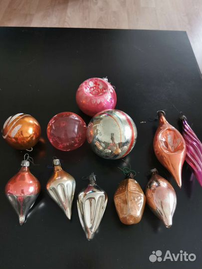 Елочные игрушки СССР