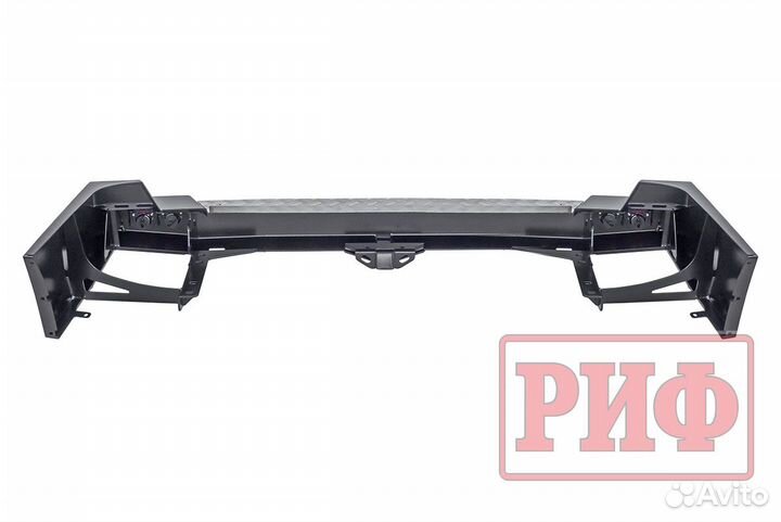 Бампер риф силовой задний Toyota Land Cruiser 100