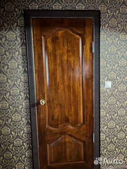 Двери межкомнатные с коробкой деревянные