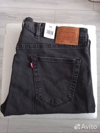 Джинсы Levi's 501 оригинал, размер 38/34, новые