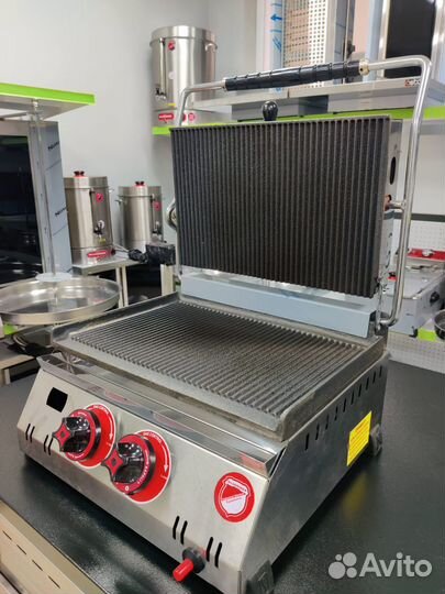 Прижимной гриль для шаурмы газовый