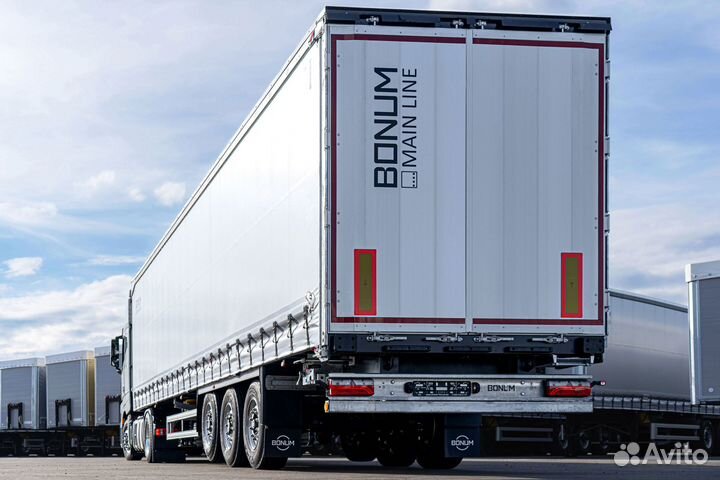 Полуприцеп тентованный Bonum 914275, 2024