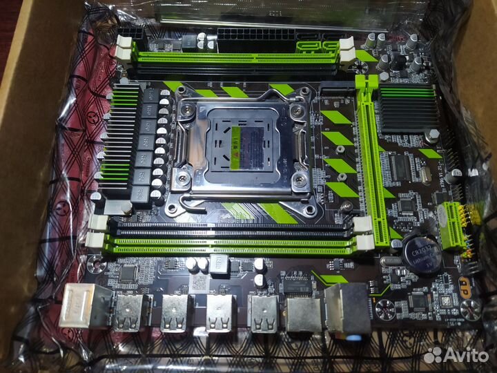 Материнская плата X79 LGA2011 ребут