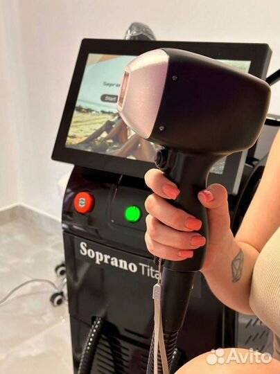 Soprano Titanium: Профессиональный лазер гарантия