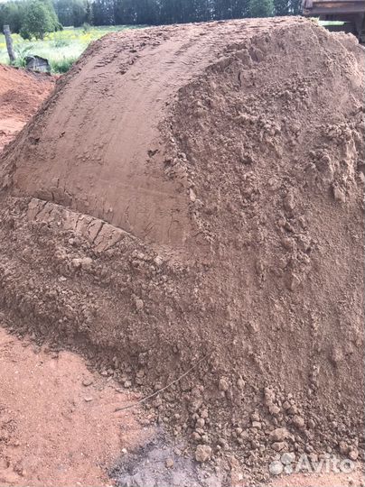Гравий глина чернозем песок
