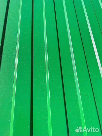 Профнастил С8 Зеленый (Цена за лист)