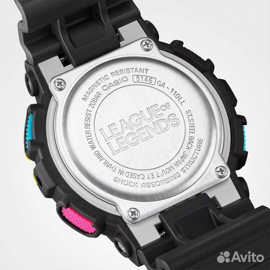 Часы Casio G-Shock GA-110LL-1A новые с чеком