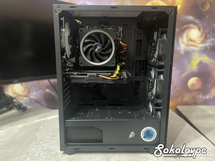 Системный блок (I3-10105f/GTX 1060/16gb/1120gb)