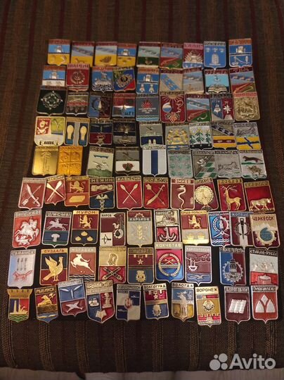 Значки:Гербы и Города. Прибалтика