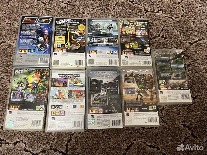 Диски для psp