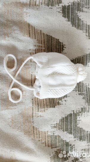 Шапочки Журавлик для двойняшек, 42