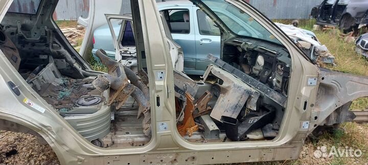 Порог со стойкой на BMW E53