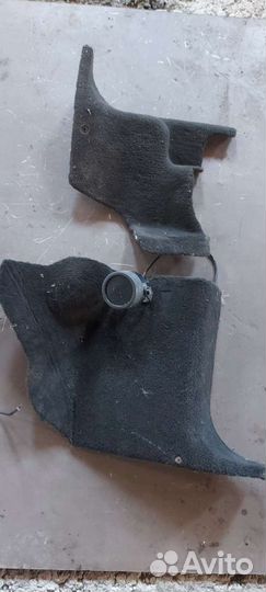 Обшивка салона на Mercedes W140