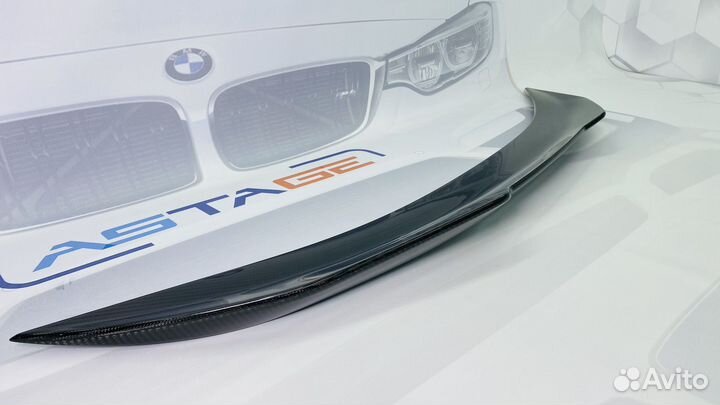 Спойлер BMW F06 F13 PSM стиль сухой карбон
