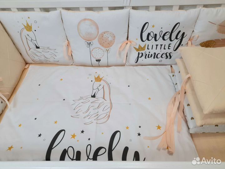 Бортики в детскую кроватку